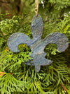 Fleur de Lis Metal Ornament