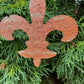 Fleur de Lis Metal Ornament